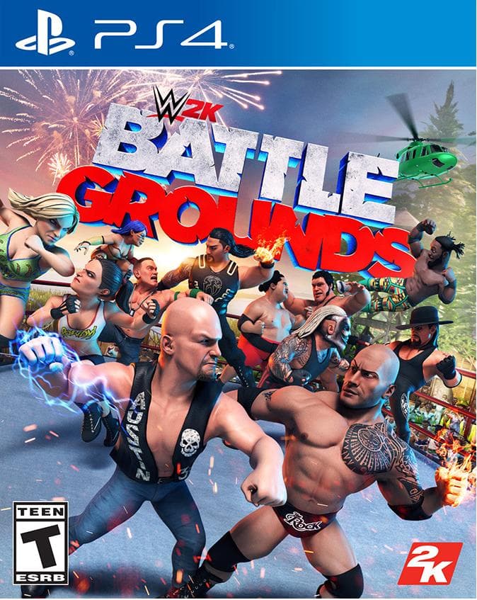 Игра WWE 2K Battlegrounds (PS4)