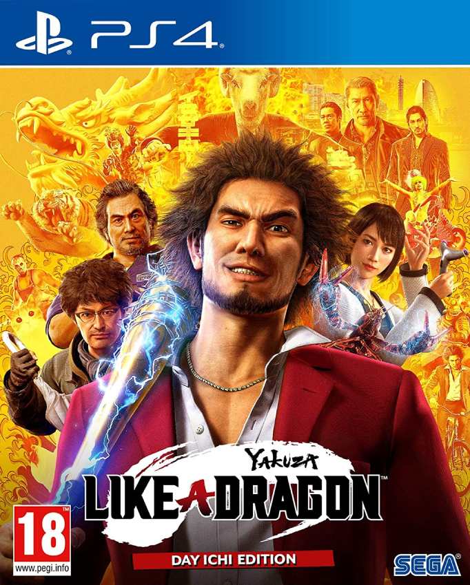 Игра Yakuza Like a Dragon Day Ichi Steelbook Edition (PS4, русские субтитры)