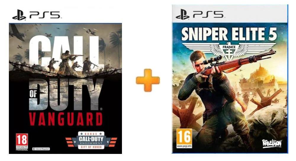 ИгроПак для PS5: Call of Duty: Vanguard + Sniper Elite 5