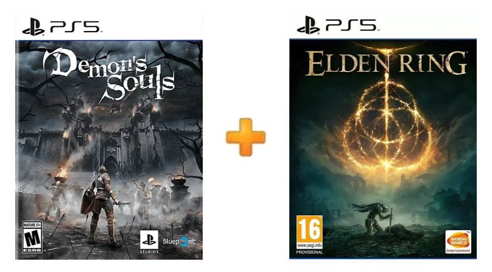 ИгроПак для PS5: Demon’s Souls + Elden Ring