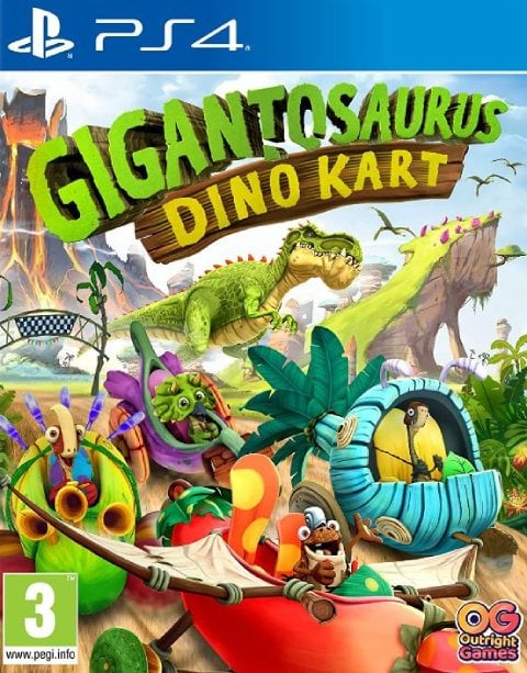 Игра Gigantosaurus: Dino Kart (PS4, русская версия)