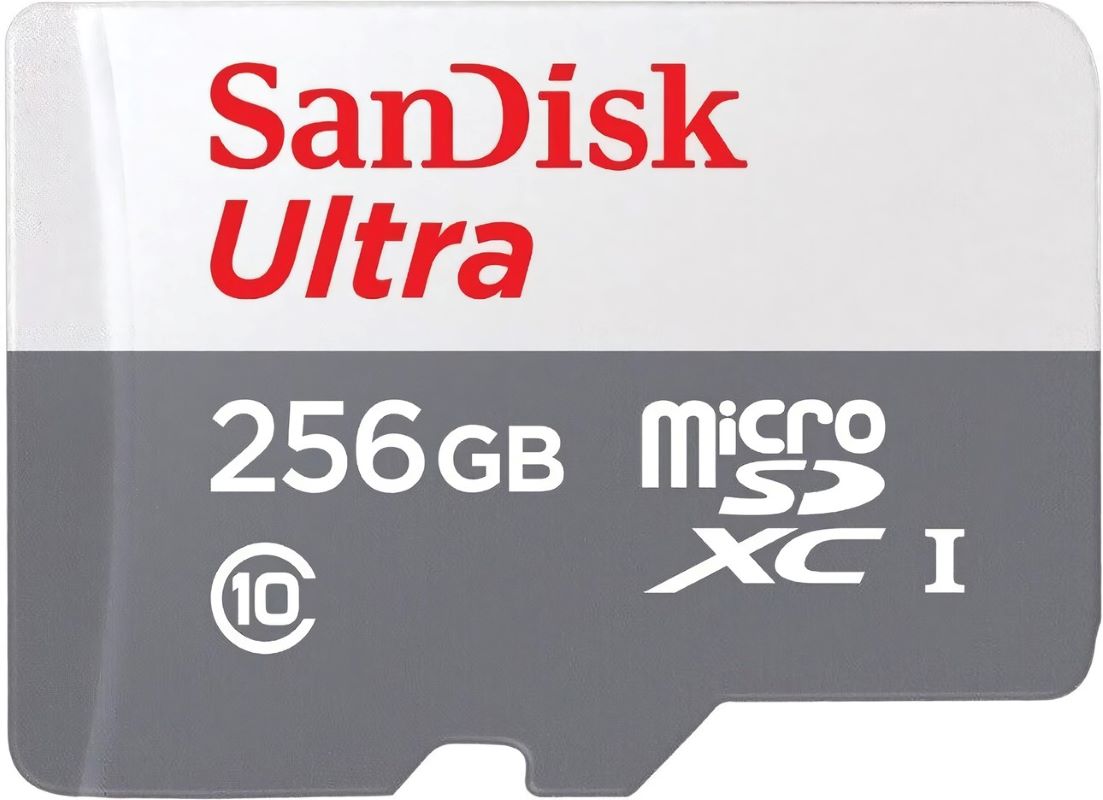 Карта памяти MicroSD 256Gb SanDisk Ultra Class 10