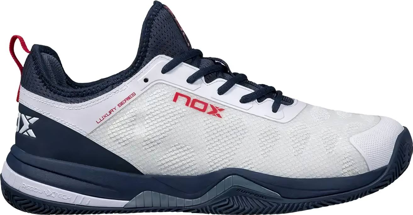 Кроссовки Nox Calzado Lux Nerbo White/Navy (р.41) (белый/морской)