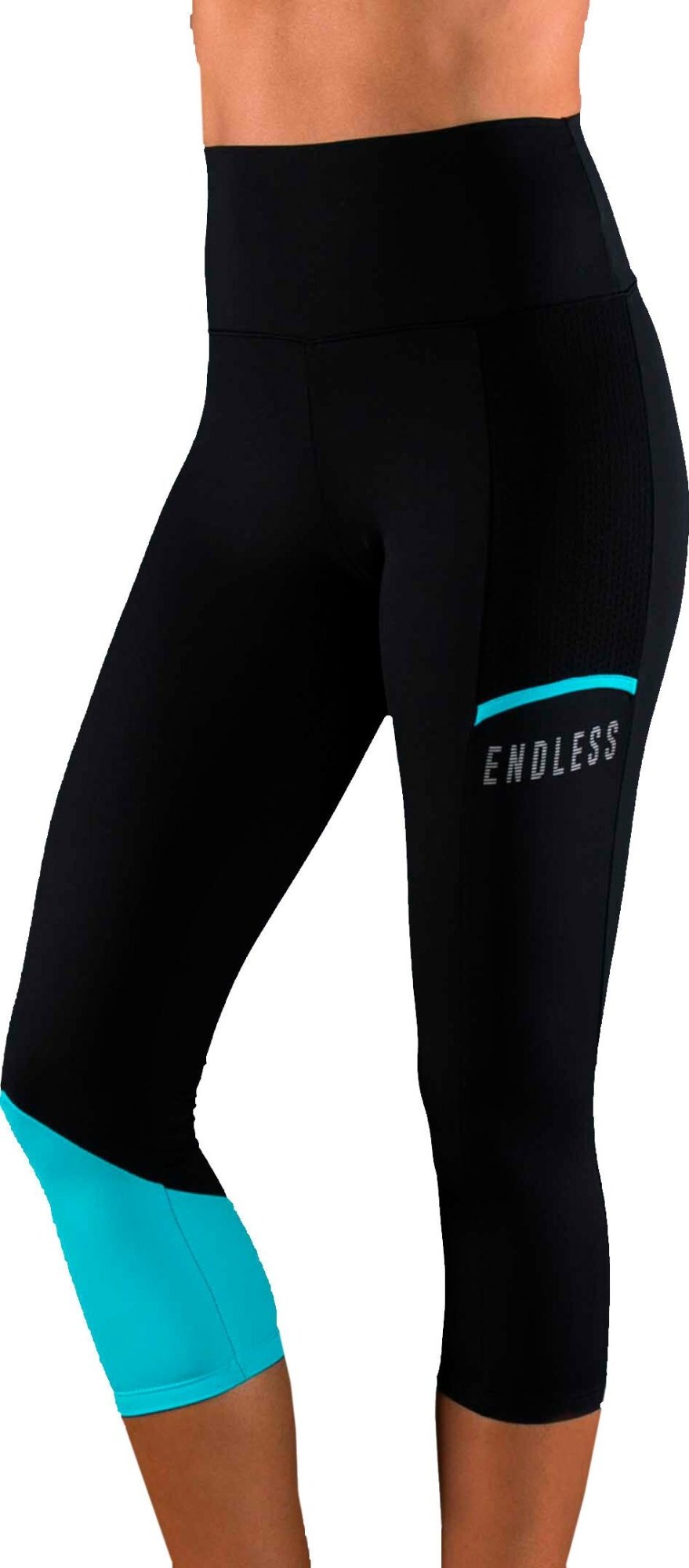 Леггинсы Endless Mallas Vanity pocket 7/8 Black Blue (M)