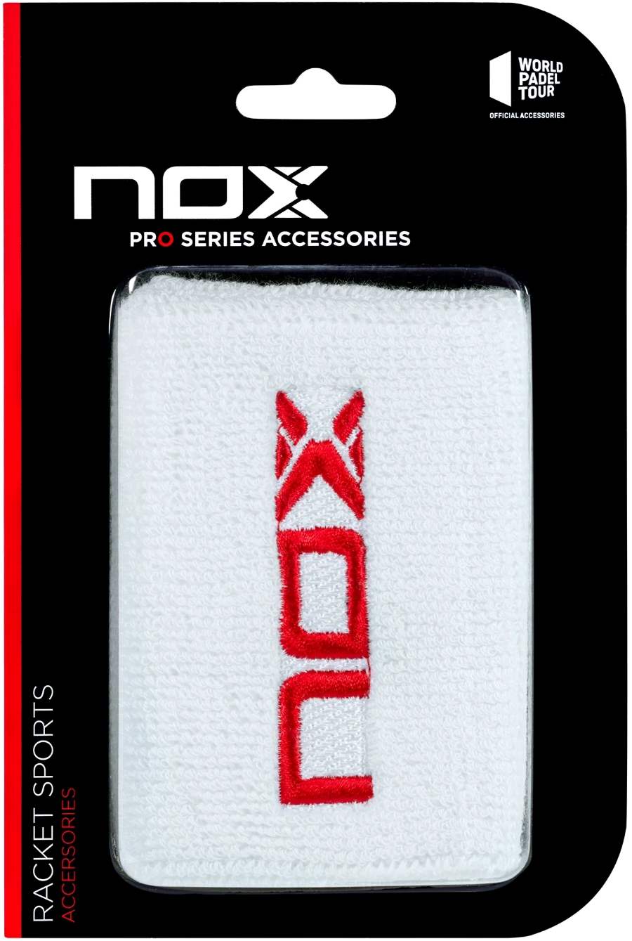 Напульсник Nox Blancas Logo Rojo (белый/красный)