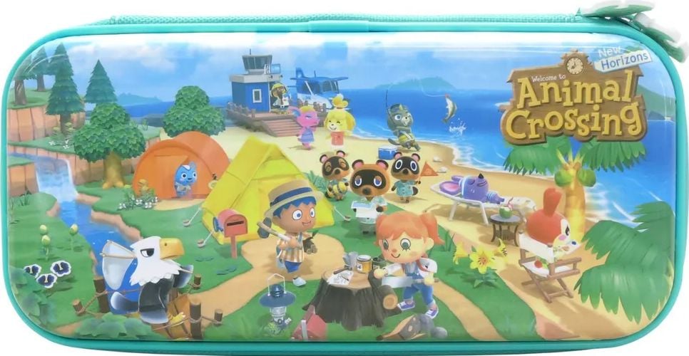 Защитный чехол Hori Premium vault case (Animal Crossing) для Switch (NSW-246U)