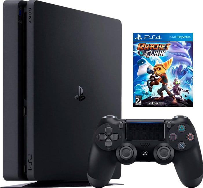 Sony PlayStation 4 Slim (500GB) (CUH-2200A)(AZ) + игра Ratchet and Clank