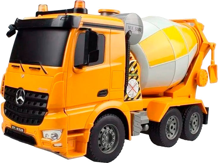 Радиоуправляемая модель Double Eagle бетономешалка  Mercedes-Benz Arocs (1к20) (E528-003)