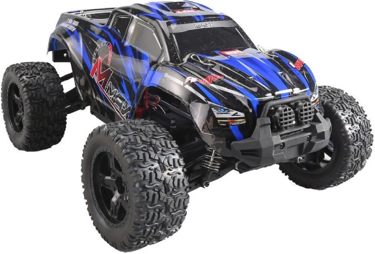 Радиоуправляемая модель Remo Hobby монстр MMAX PROLi-Po 4WD (1к10) синий (RH1031PRO-BLUE)