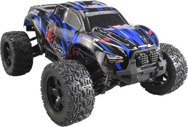 Радиоуправляемая модель монстр Remo Hobby MMAX Brushless (синий) 1к10 (RH1035-BLUE)