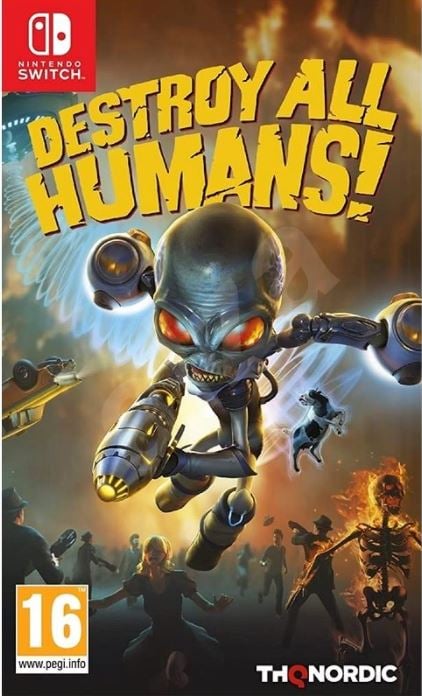 Игра Destroy All Humans! (Nintendo Switch, русская версия)