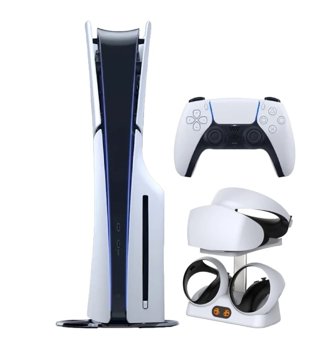 Sony PlayStation 5 Slim + Sony PlayStation VR2 + зарядная станция