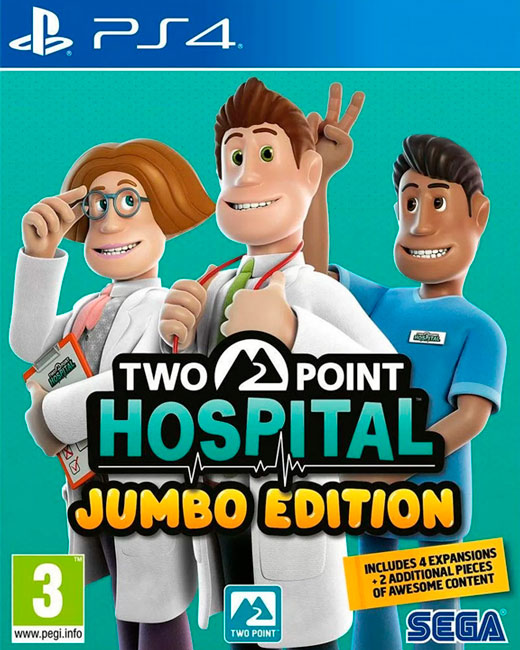 Игра Two Point Hospital — Jumbo Edition (PS4, русская версия)