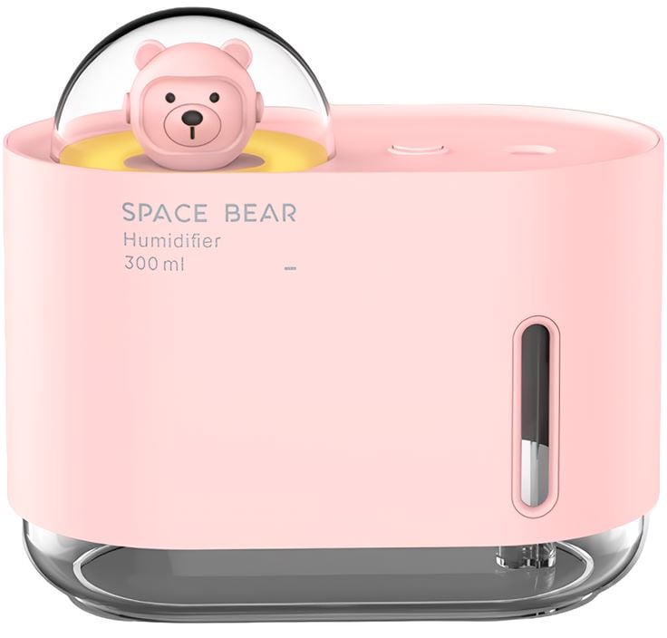 Увлажнитель воздуха SPACE BEAR розовый