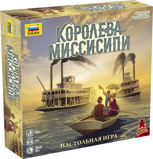 Настольная игра ZVEZDA Королева Миссисипи (ZV-8985)